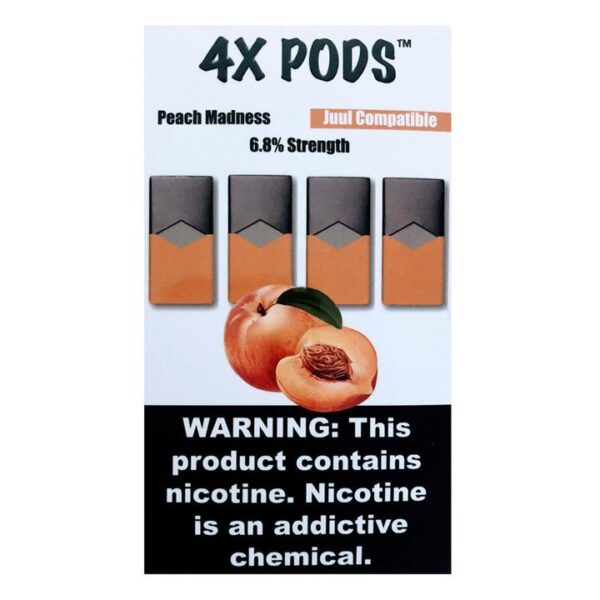 4X Peach Madness 4 Pods - Image 4