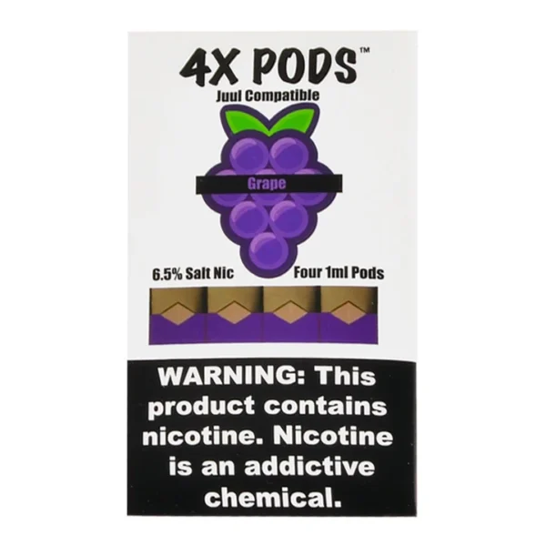4X Grape 4 Pods