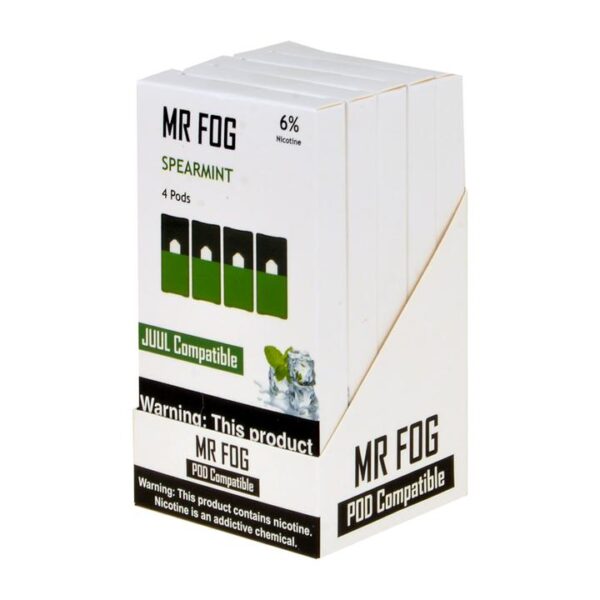 Mr Fog Spearmint 4 Pods - Image 2