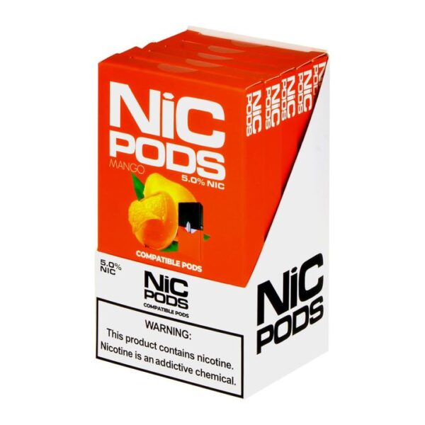 Nic Pods Mango Pack of 4 - Image 3