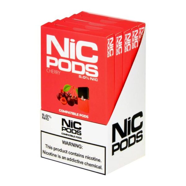 Nic Pods Cherry Pack of 4 - Image 3