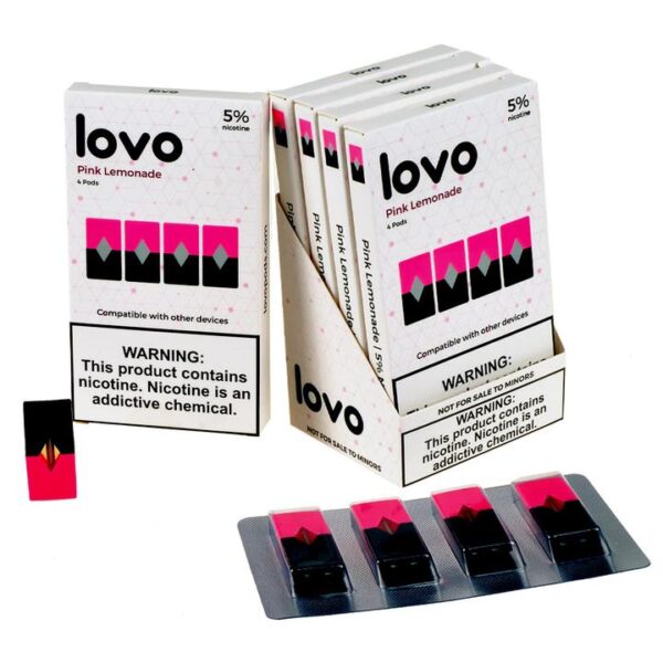 Lovo Pink Lemonade 4 Pods - Image 3