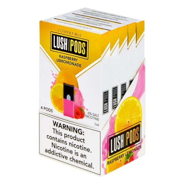Lush Pods Raspberry Lemomonade Pack of 4 - Image 3