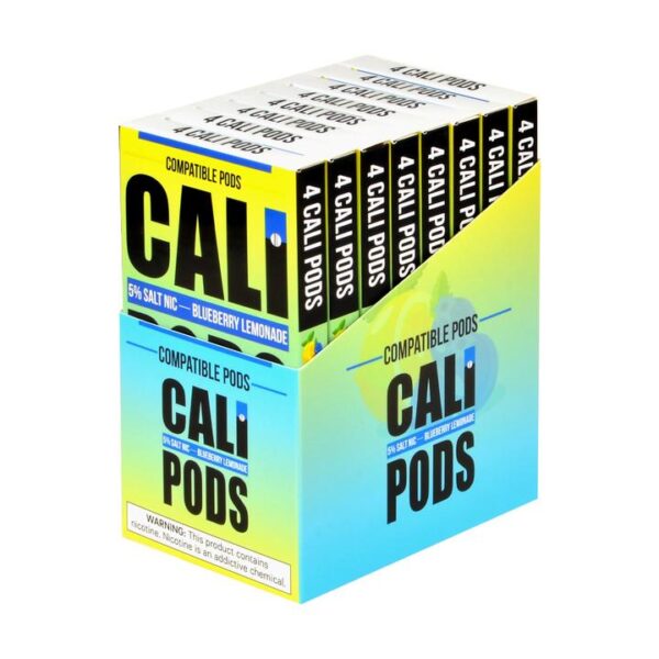 Cali Pods Blueberry Lemonade 4 Pods - Image 3