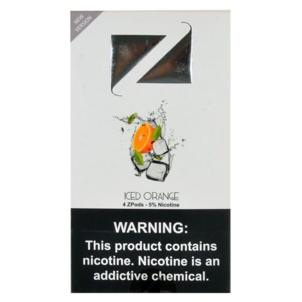 Ziip Iced Orange 4 Pods - Image 3