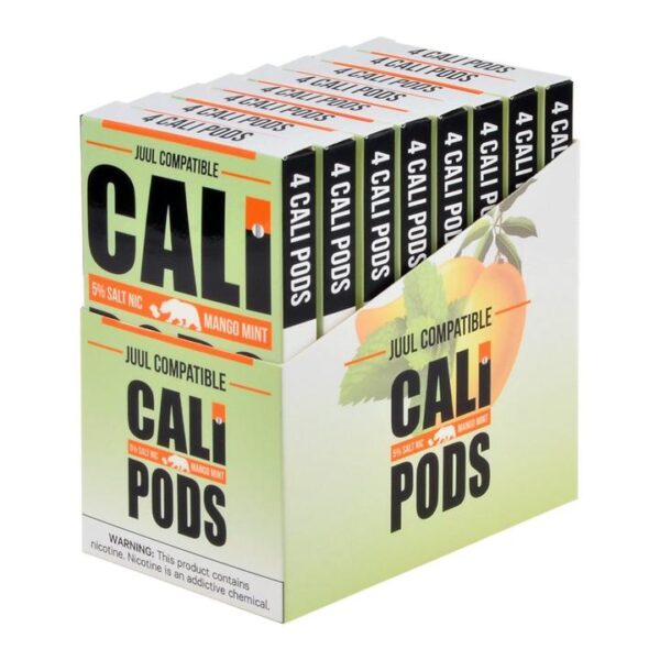 Cali Pods Mango Mint 4 Pods - Image 2