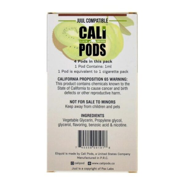 Cali Pods Kiwi Guava 4 Pods - Image 3