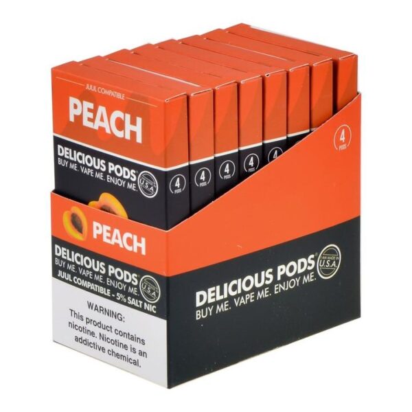 Delicious Pods Peach Pack of 4 - Image 2