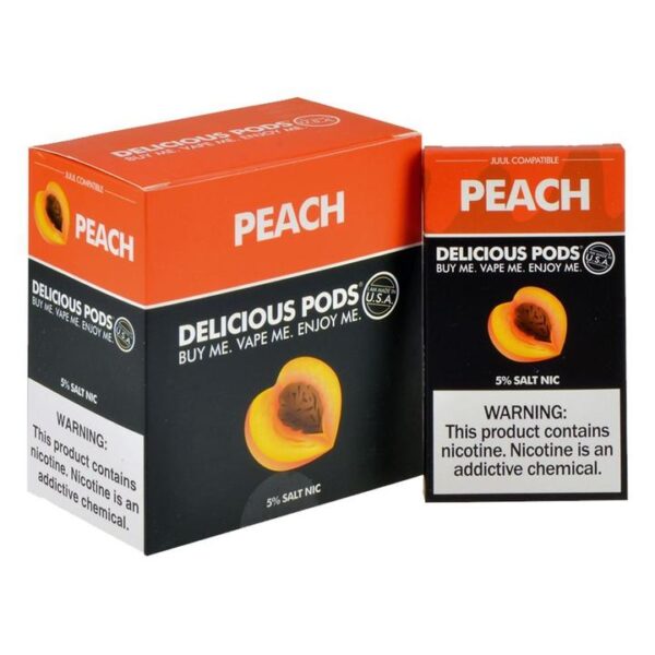 Delicious Pods Peach Pack of 4 - Image 3