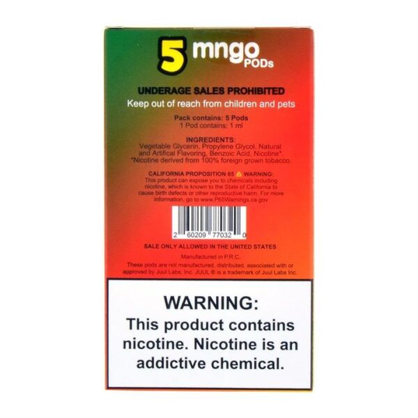 Mngo Mango 5 Pods - Image 2