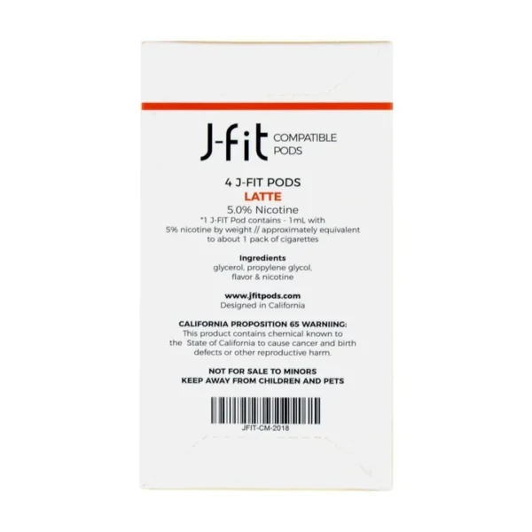 J-Fit Latte 4 Pods - Image 2