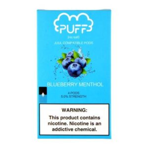 Puff Blueberry Menthol 4 Pods