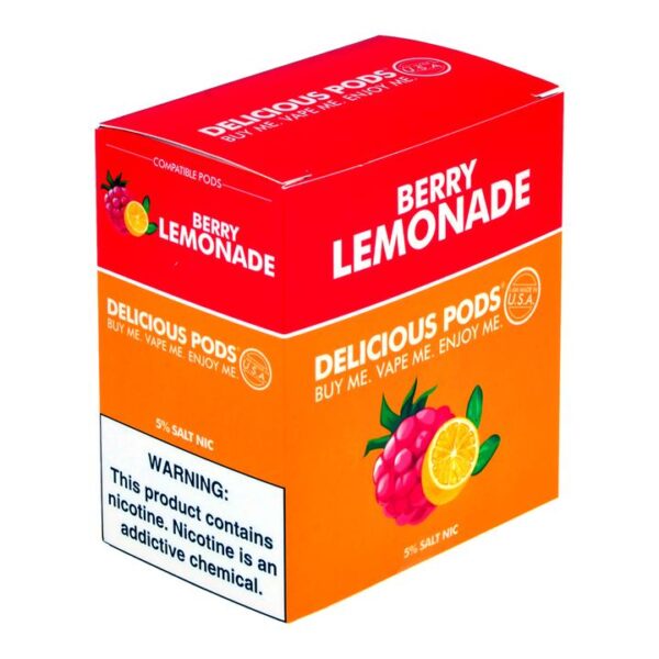 Delicious Pods Berry Lemonade Pack of 4 - Image 3
