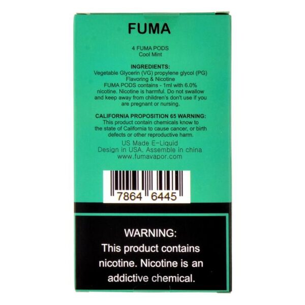 Fuma Ice Mint 4 Pods - Image 3