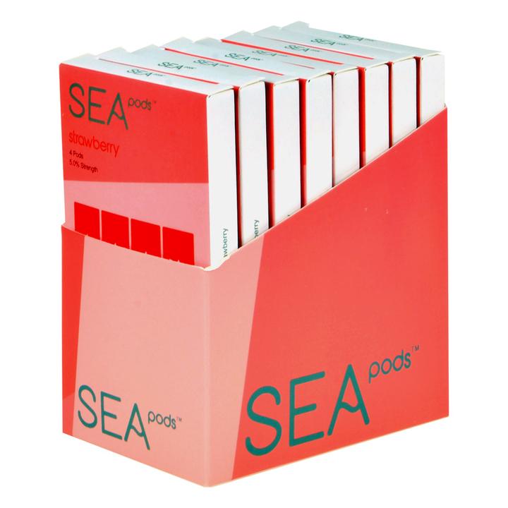 Sea 100 Strawberry 4 Pods
