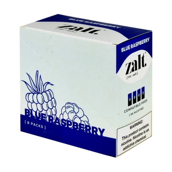 Zalt Blue Raspberry 4 Pods - Image 2