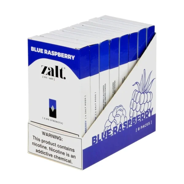 Zalt Blue Raspberry 4 Pods - Image 3