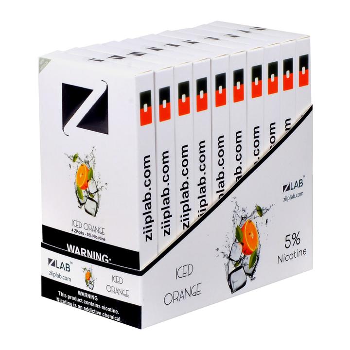 Ziip Iced Orange 4 Pods