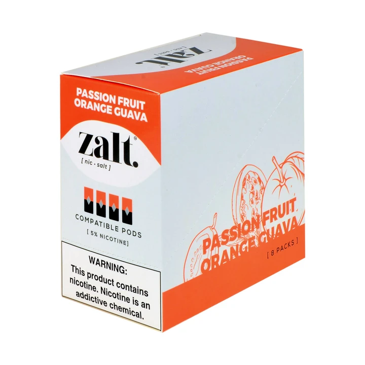 Zalt Passion Fruit Orange Guava 4 Pods