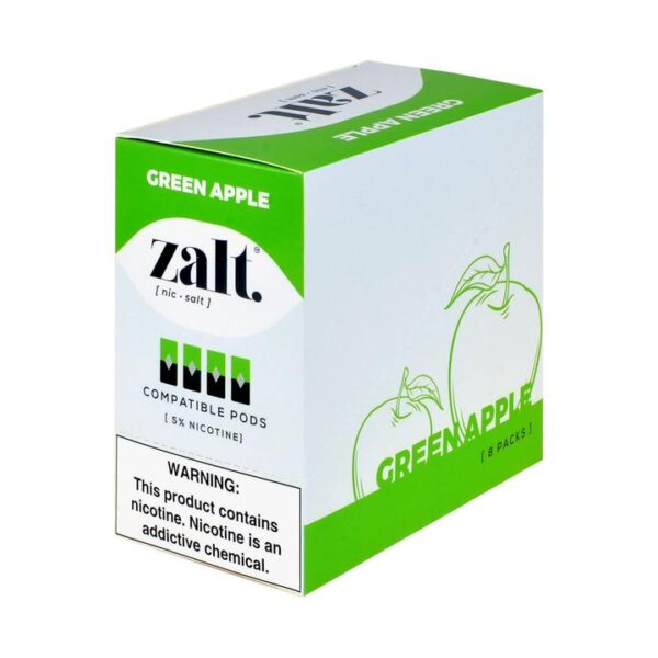 Zalt Green Apple Hard Candy 4 Pods - Image 3
