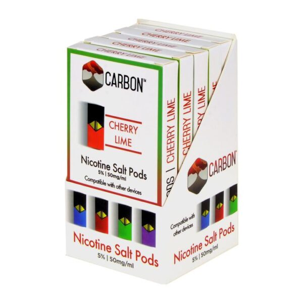 Carbon Cherry Lime 4 Pods - Image 2