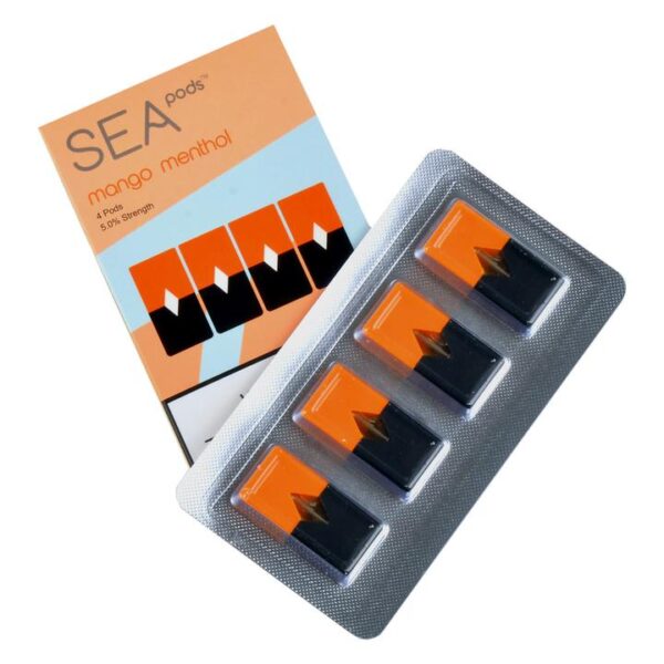 Sea 100 Mango Menthol 4 Pods - Image 3