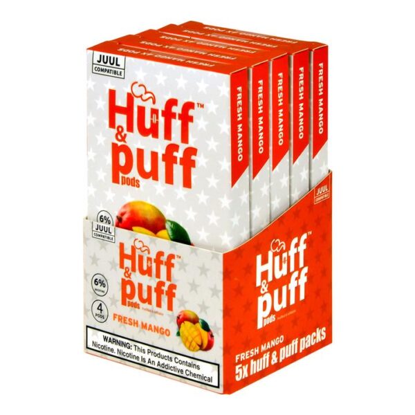 Huff & Puff Fresh Mango 4 Pods - Image 2