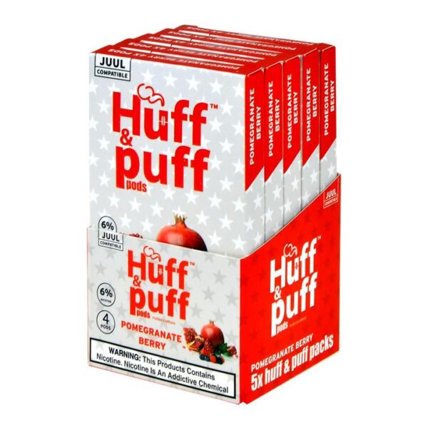 Huff & Puff Pomegranate Berry 4 Pods - Image 2