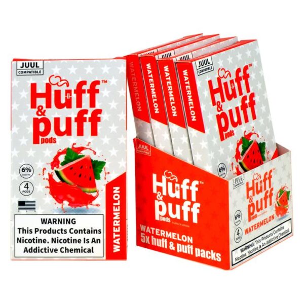 Huff & Puff Watermelon 4 Pods - Image 3
