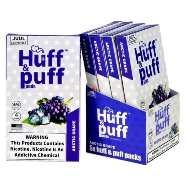 Huff & Puff Arctic Grape 4 Pods - Image 3