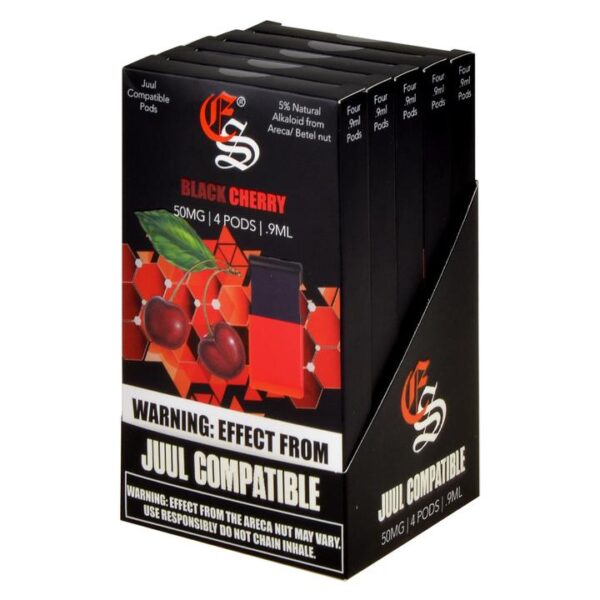Eonsmoke Black Cherry 4 Pods (0% nic) - Image 3