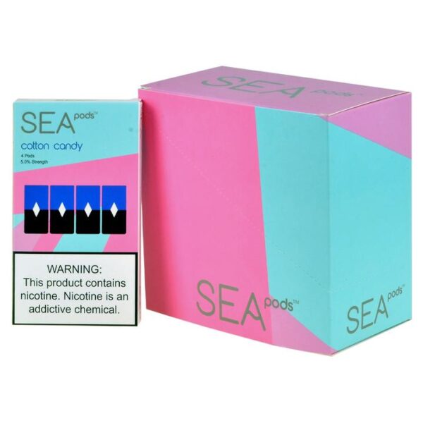 Sea 100 Cotton Candy 4 Pods - Image 3