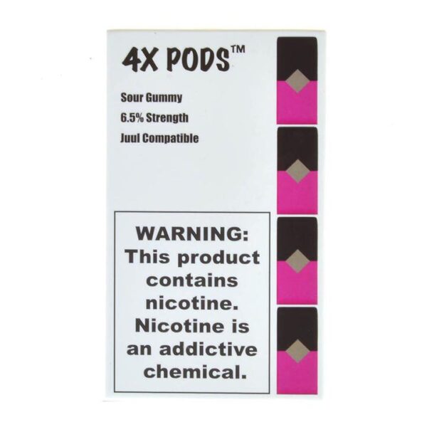 4X Sour Gummy 4 Pods - Image 3