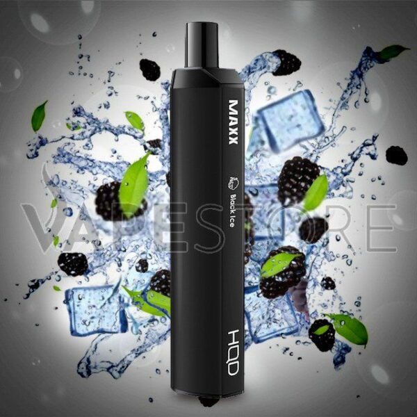 HQD MAXX 2500 PUFFS BLACK ICE DISPOSABLE POD VAPE