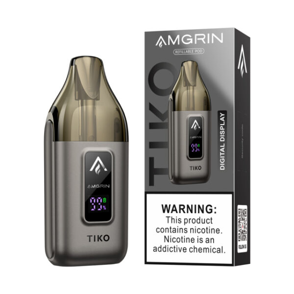 AMGRIN TIKO Refillable Replacement Pod Kit Red Yellow